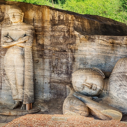 Gal Vihara, der Felsentempel in Polonnaruwa; Copyright Olga Khoroshunova