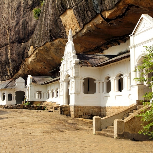 Buddhistischer Höhlentempel in Dambulla; Copyright santiago silver